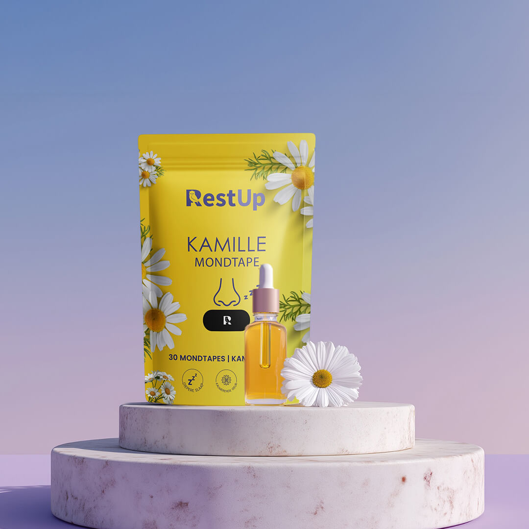 RestUp Patchs Buccaux à la Camomille | Dormez Enfin Toute la Nuit – Naturellement & Sans Médicaments