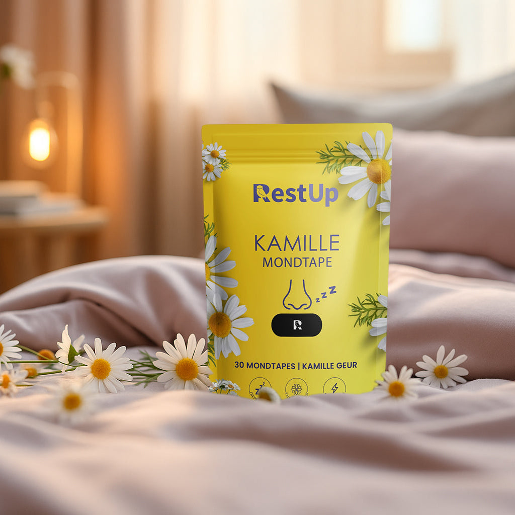 RestUp Patchs Buccaux à la Camomille | Dormez Enfin Toute la Nuit – Naturellement & Sans Médicaments